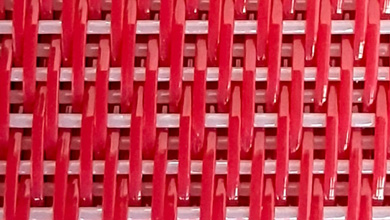 抗水解红色扁丝网WFB604